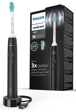 Philips Sonicare HX3673 Eltandbørste Sort