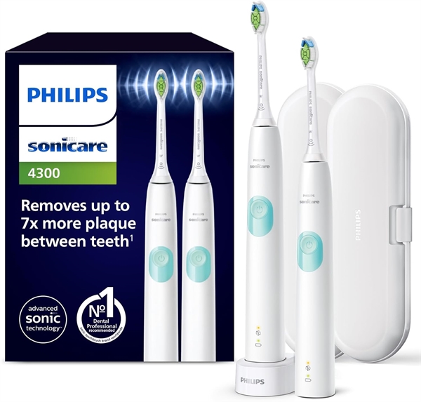 Philips Sonicare ProtectiveClean 4300 HX3807 DOBBELTPAKKE